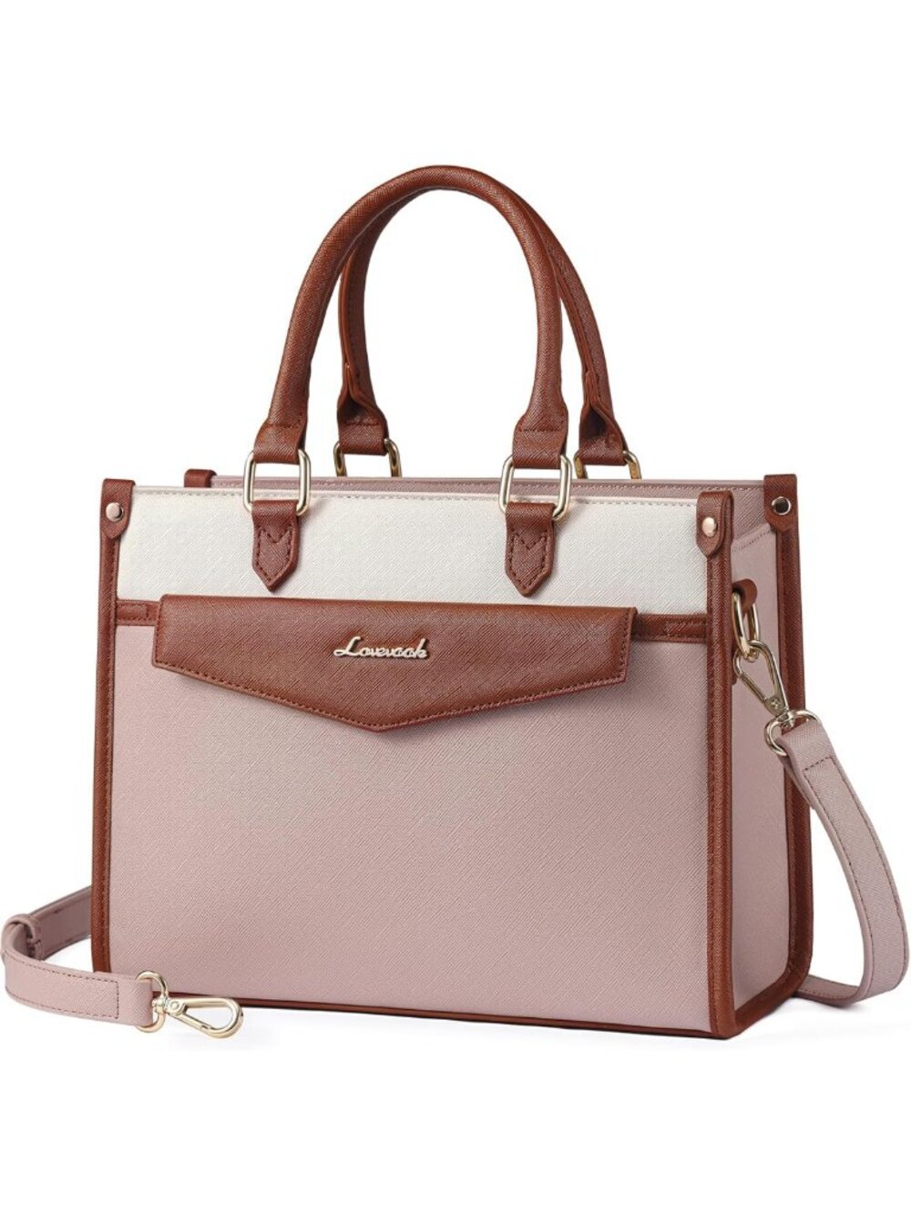 Trendy PU Leather Satchel Tote & Crossbody Bag for Women - Stylish Handbag